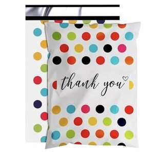 10"x13" Thank You Poly Mailers Pack Of 25